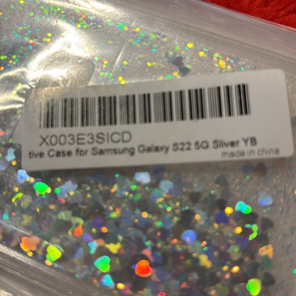 New BICHONG Compatible with Samsung Galaxy S22 Glitter Luxury Cute Love Liquid - Picture 8 of 10